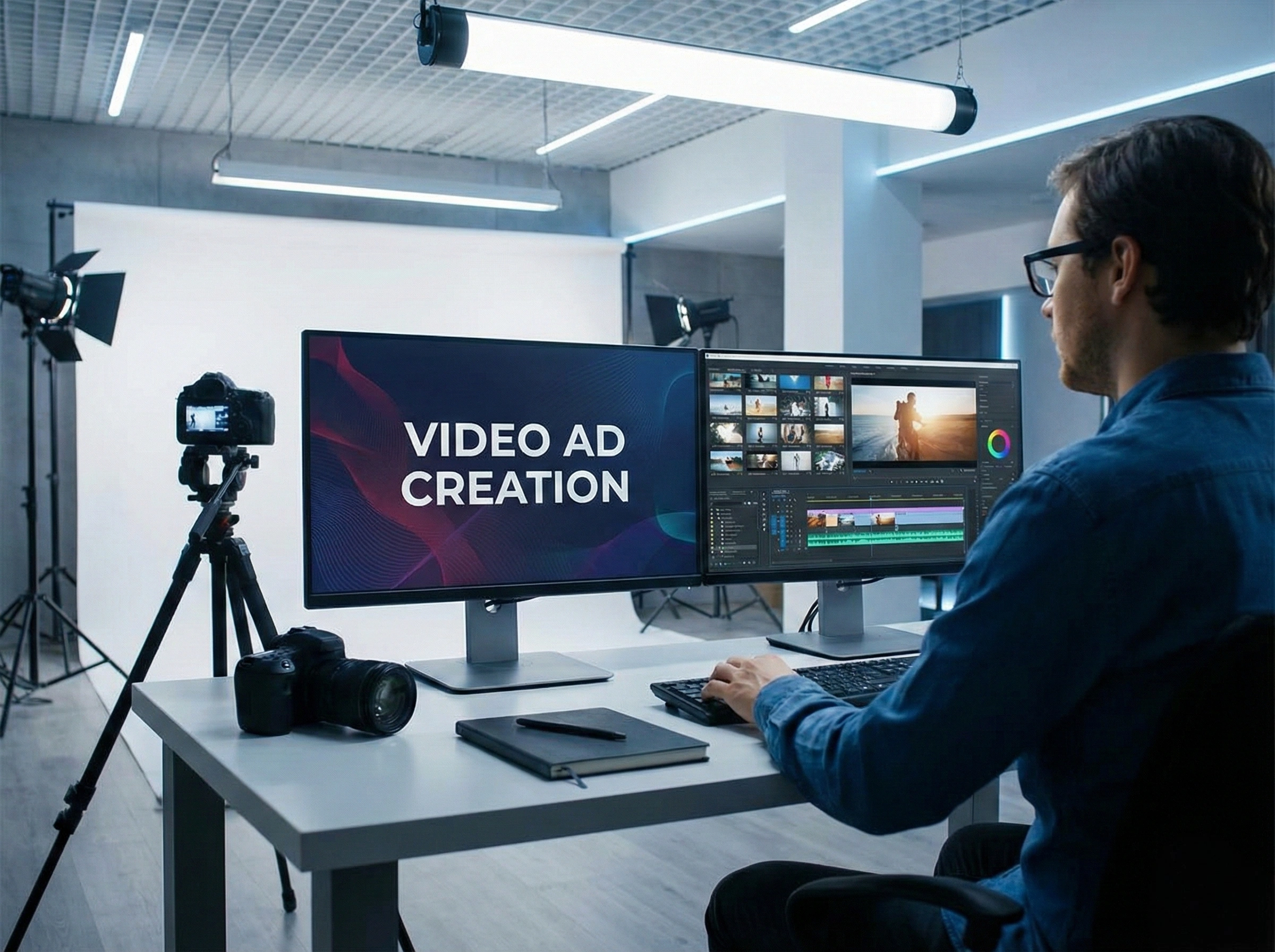 Video ad creation services India - engaging video advertisements
